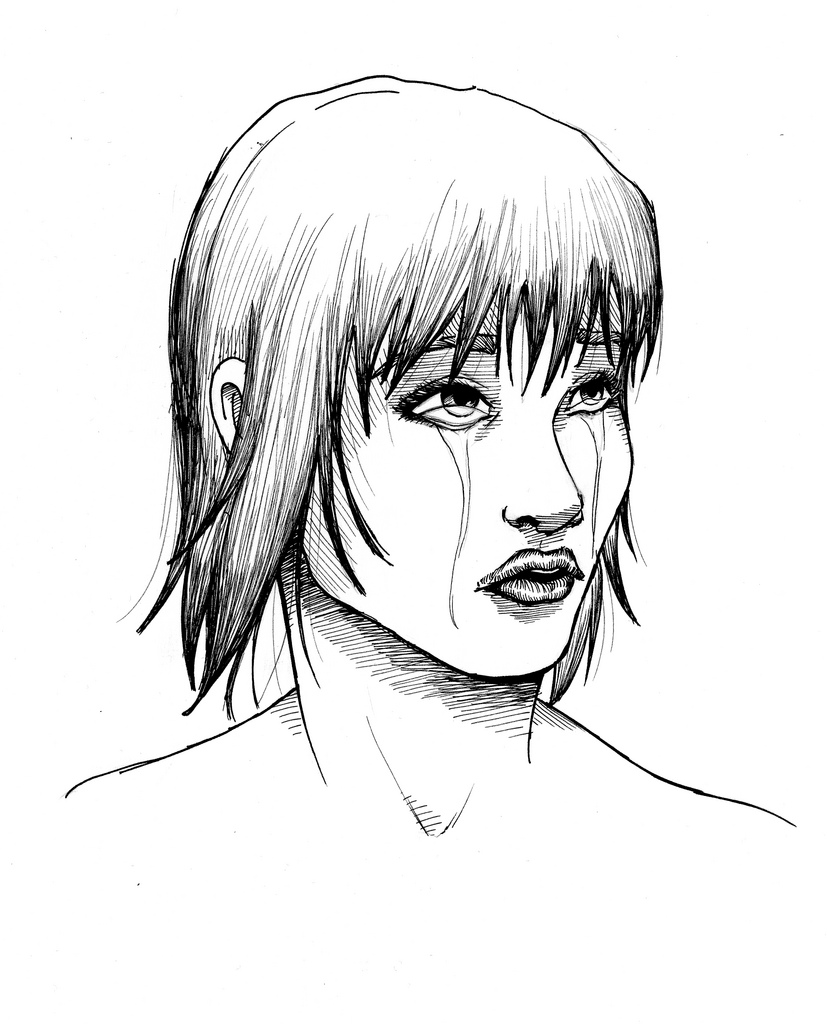 827x1024 The World's Best Photos Of Crying And Pen