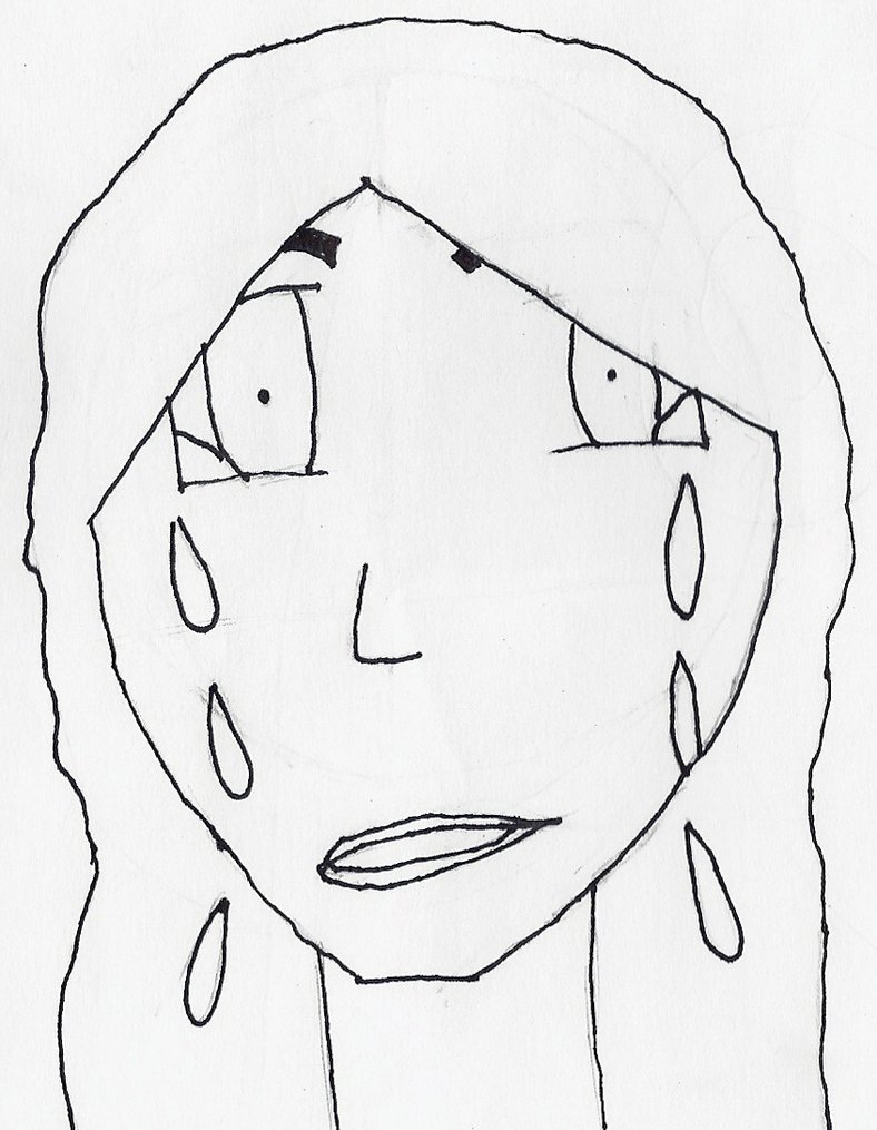 788x1015 Random Crying Girl By Kandlelover