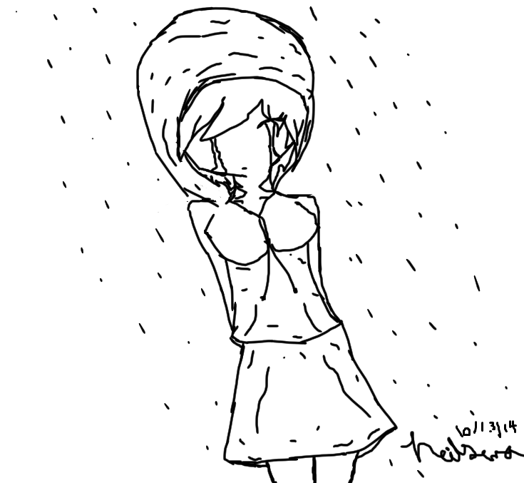 735x677 Crying Lady By Thegayfoxboy