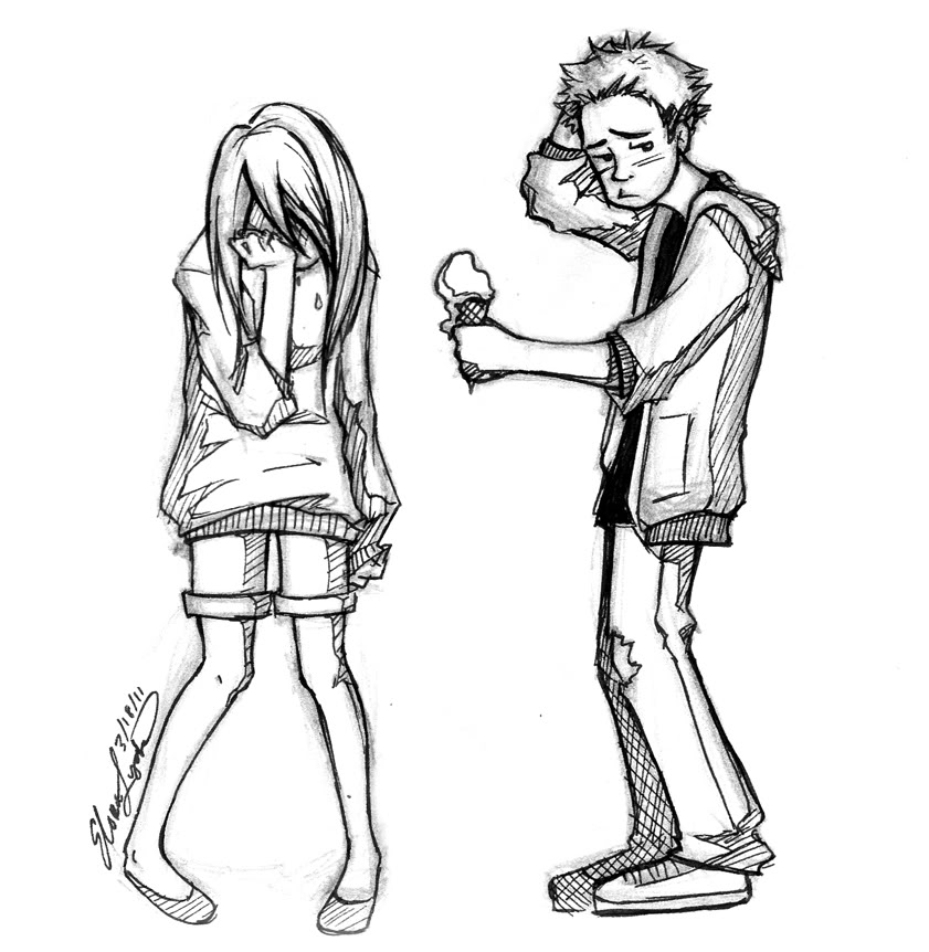 841x862 Elora's Sketchcan When A Girl Is Sad, Give Her Ice Cream. Ice