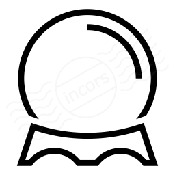 256x256 Iconexperience I Collection Crystal Ball Icon