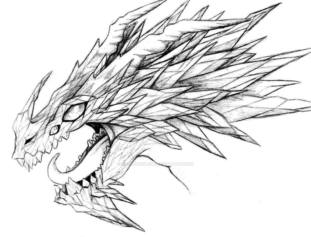 1024x781 Crystal Shard Dragon By Ktechnicolour
