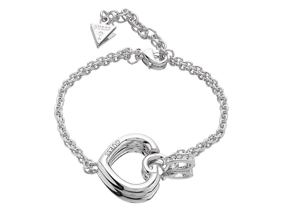 960x720 Guess Ubb83006l Gisele Crystal Heart Bracelet