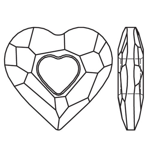 500x500 Swarovski Elements Crystal Pendant,