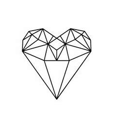 241x255 Black Heart Tattoo Geometrik Tattoo Black Heart