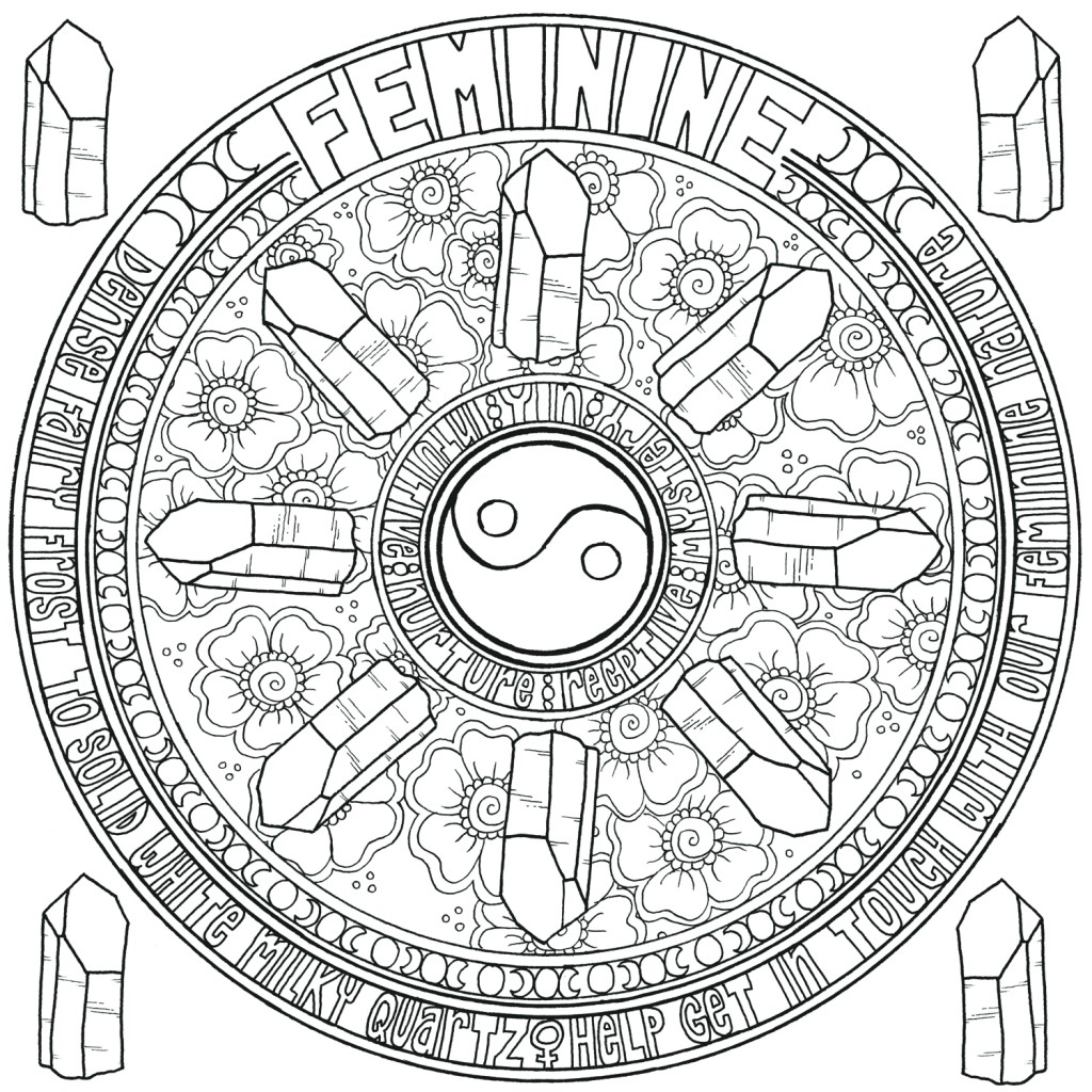 1024x1024 Feminine Quartz Crystals