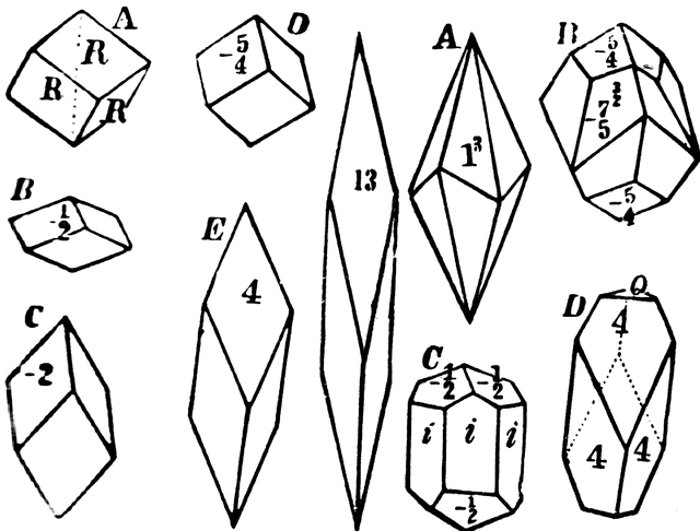 640x486 Calcite Crystals Clipart Etc
