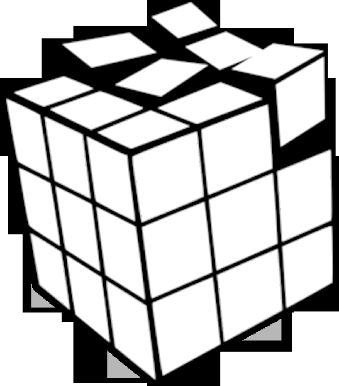 660x751 How To Draw A 3d Rubik's Cube