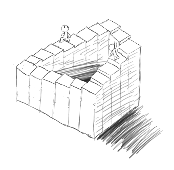 706x688 Five Days Of Cubes Day 2 Infinite Cube(Oid) Stairs! Firestyle12
