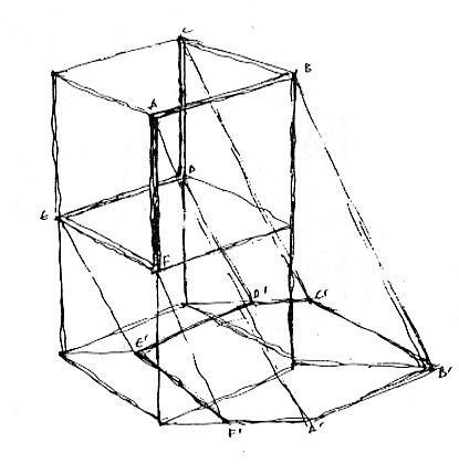 415x430 Drawn Cube Cast Shadow