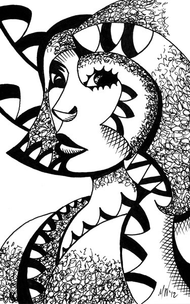 375x600 Cubism Original Art Paintings