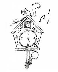 201x251 Cuckoo Clock Drawing