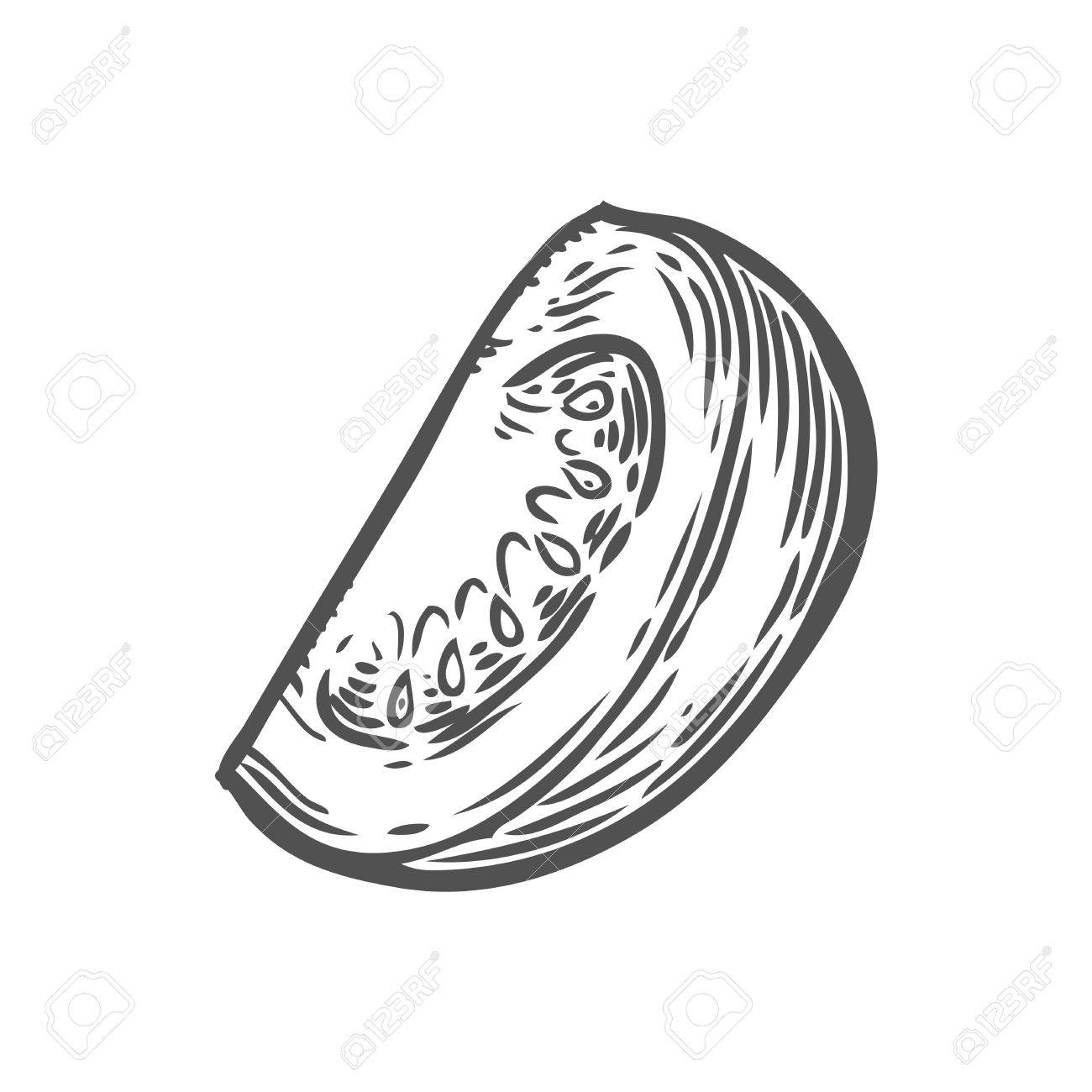 1300x1300 Tomato Slice Vector. Isolated On White Background. Tomato Food