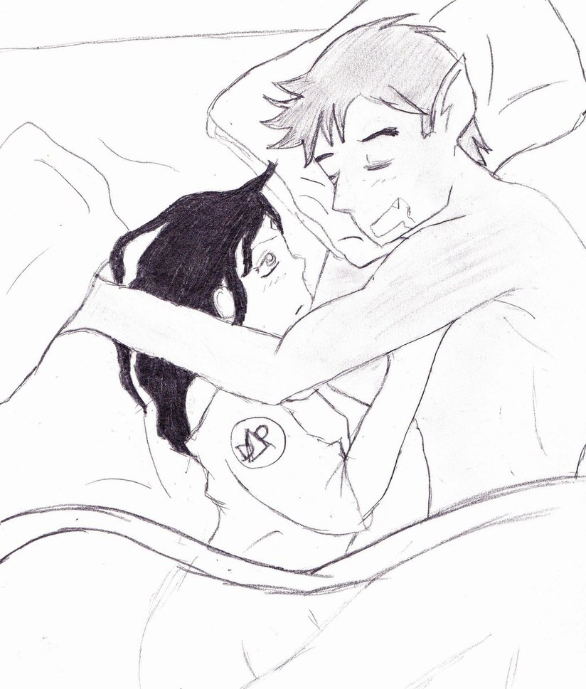 824x969 Bed Hogging Vs Cuddling By Jackiedg86