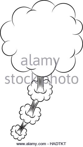 266x470 Silhouette Cloud Callout With Cumulus Stock Vector Art