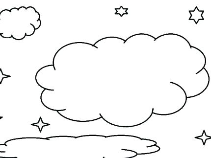 430x323 Cloud Coloring Page Clouds Coloring Page Airplane Flying In