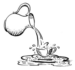 Cup And Saucer Drawing at GetDrawings | Free download