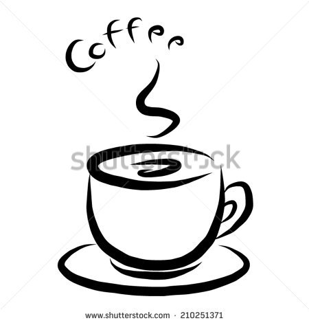 450x470 Drawn Mug Cartoon