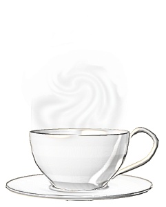 241x300 Drawn Teacup