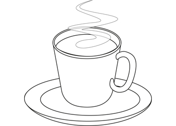 Cup Of Tea Drawing at GetDrawings | Free download