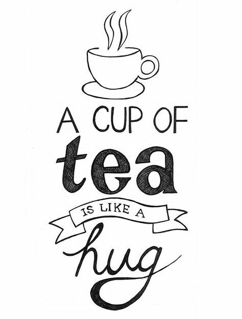 474x623 Tea And A Hug Uploaded Pins Hug, Teas And Doodles