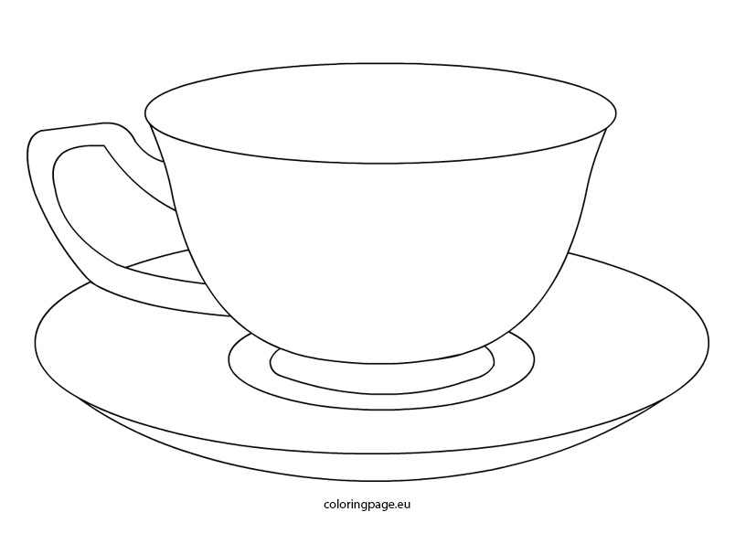 804x595 Coloring Pages Magnificent Tea Cup Coloring Page Pages Tea Cup