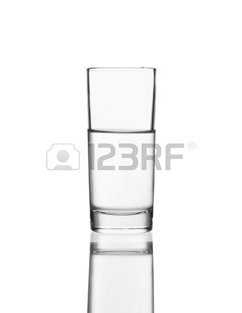 348x450 Half A Cup Of Water Stock Photo, Picture And Royalty Free Image