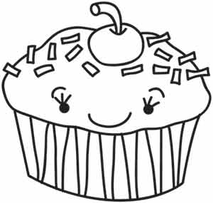 300x285 Cheery Cherry Cupcake Urban Threads Unique And Awesome