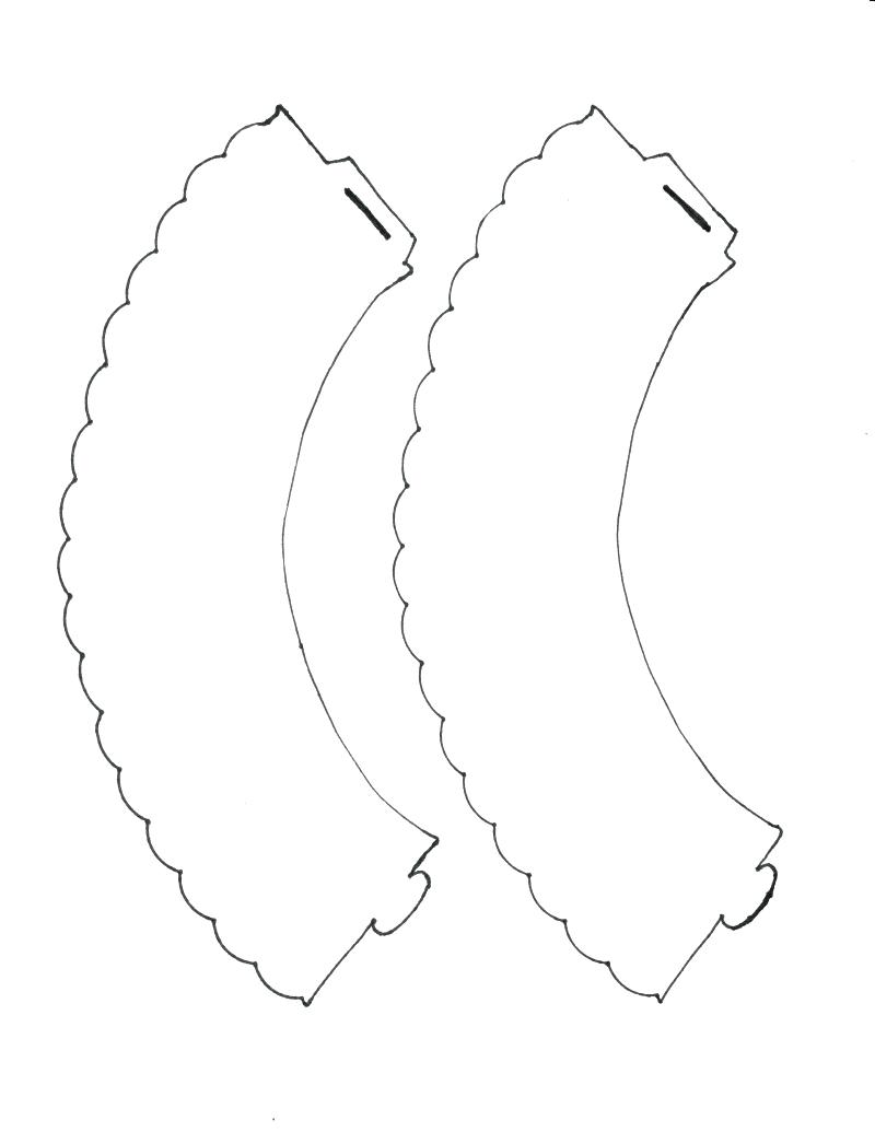 800x1035 Template Cupcake Template