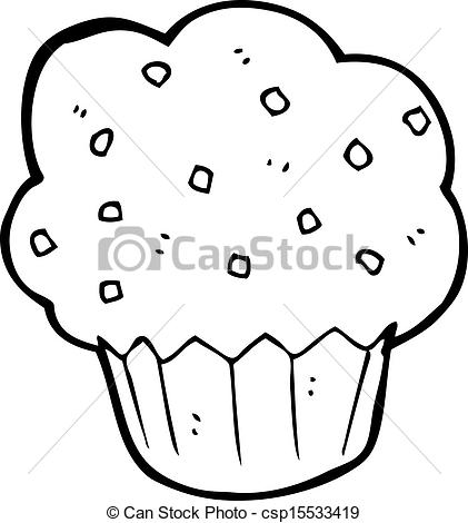 421x470 Muffin Clipart Drawing