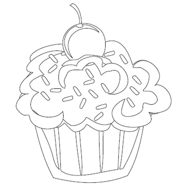 Cupcakes Drawing Art