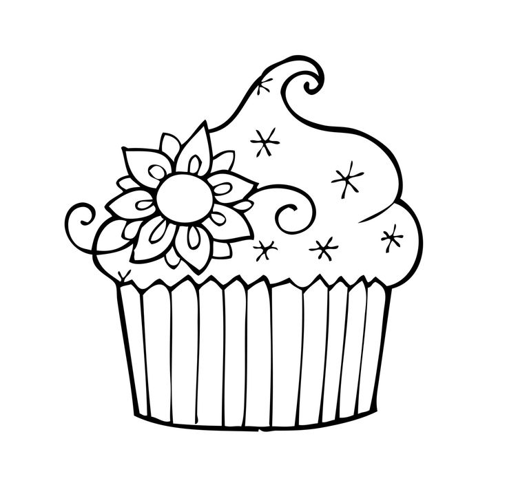 736x705 9 Best Cuppy Cake Images On Coloring Books, Cupcake