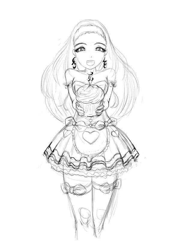 593x800 Cupcake Girl