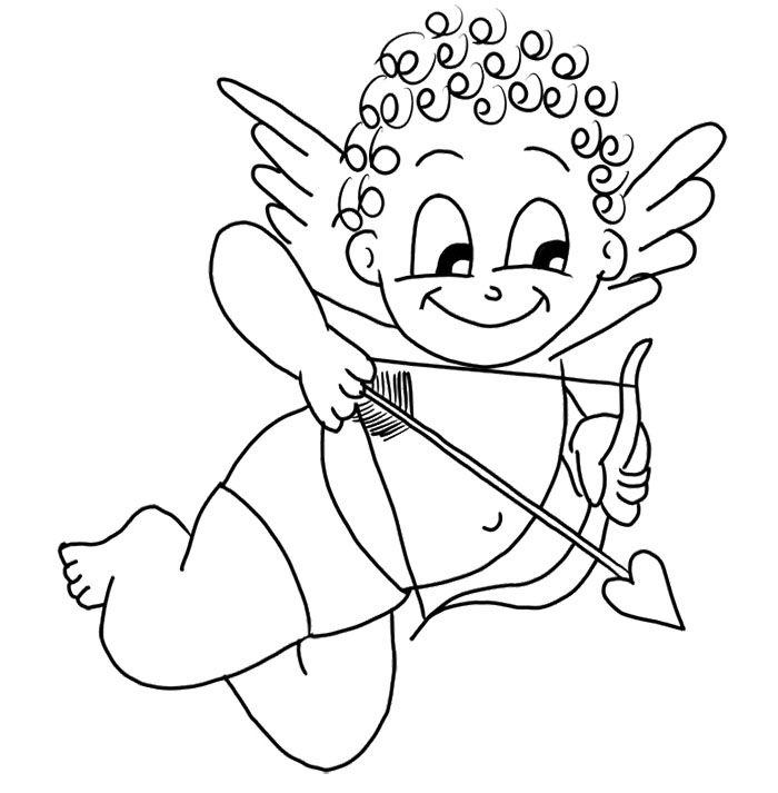 Cupid Cartoon Drawing