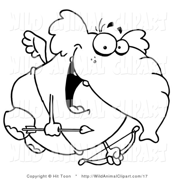 600x620 Cupid Clipart Color