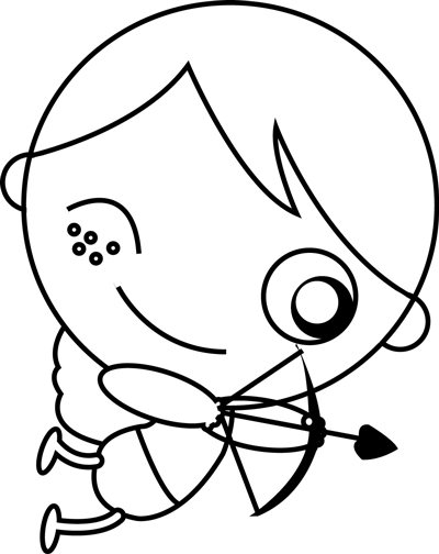 400x504 How To Draw Baby Cupid Valentines Day Drawing Tutorial