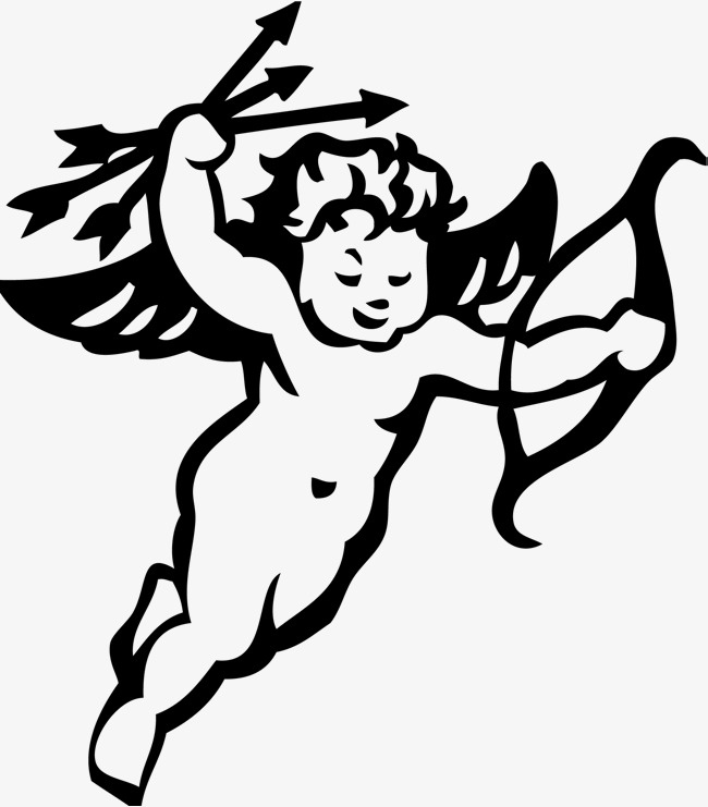 650x741 Cartoon Cute Little Cupid, Cartoon Cupid, Hand Drawn Characters