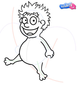 300x325 How To Draw How To Draw A Cupid