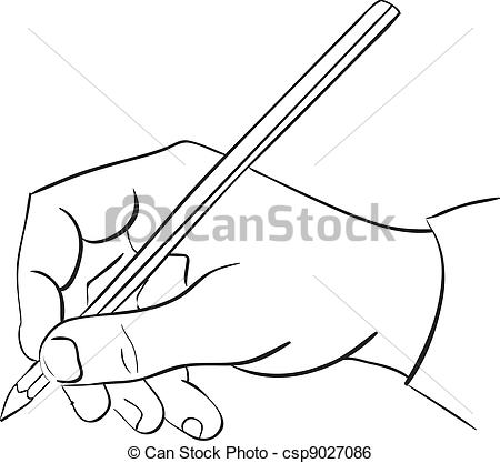 450x417 Hand Drawing Clipart