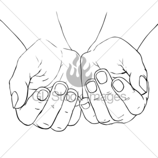 325x325 Cupped Hand Gl Stock Images