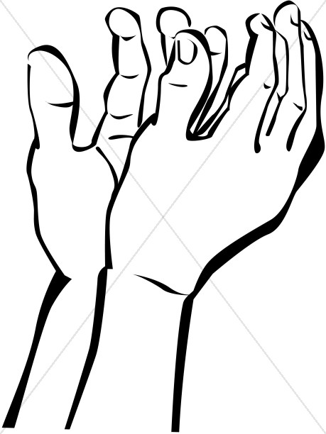 459x612 Dua Hands Clipart