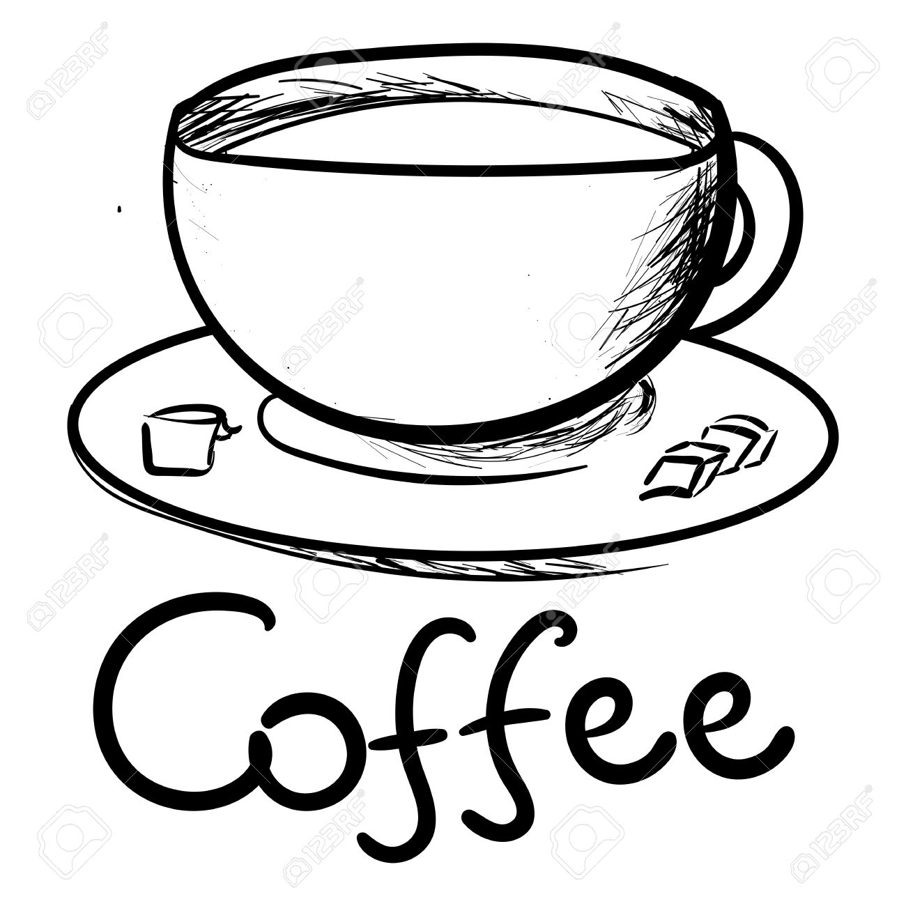 1300x1300 How To Make Cute Coffee Mugs Diy. How To Draw A Coffee Cup Step By