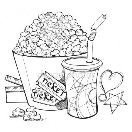 450x450 Soda Cups Drawing Stock Vector Grgroupstock