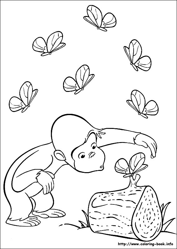 567x794 Amazing Curious George Coloring Pages 59 On Coloring Pages Photos