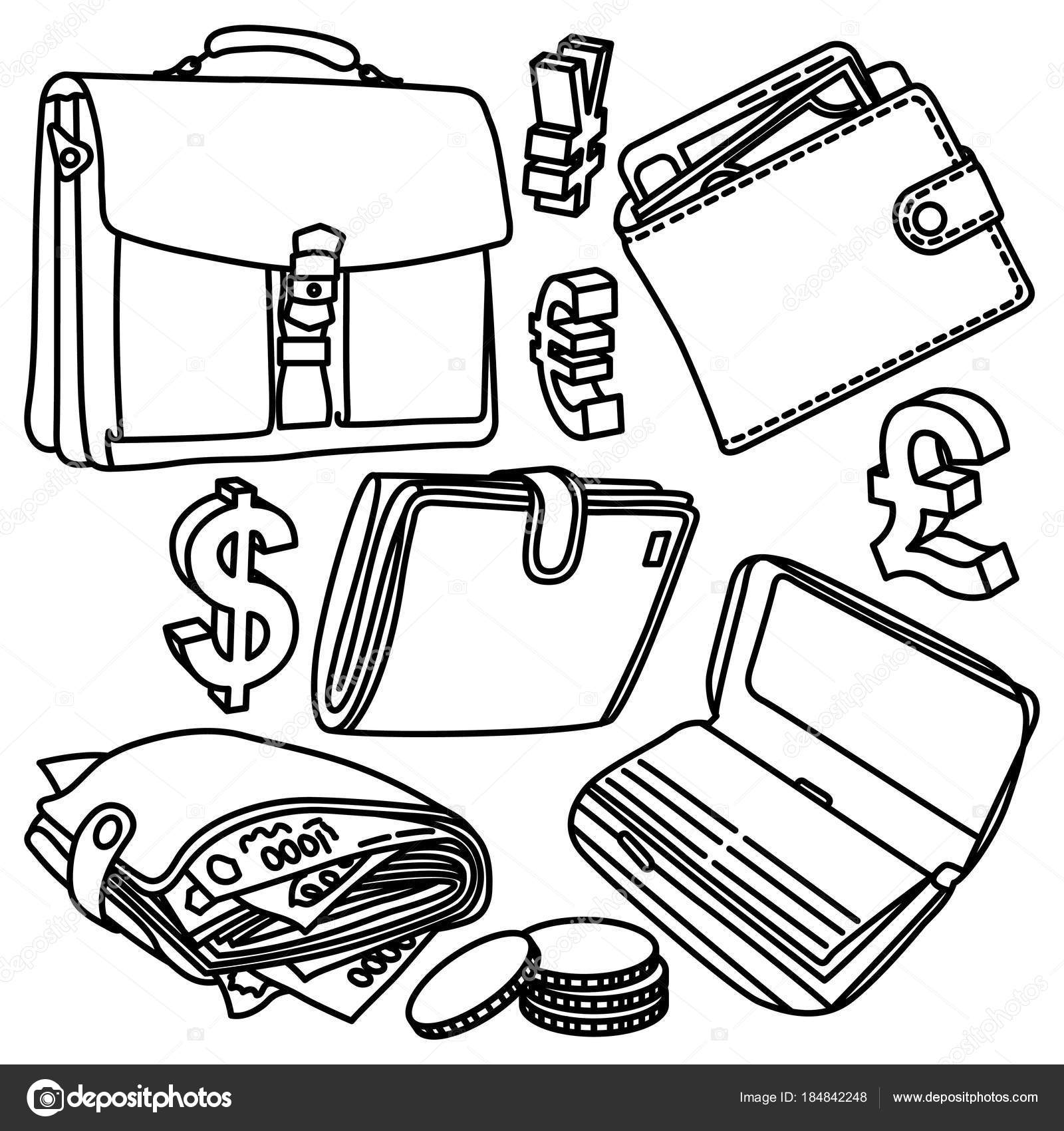 1600x1700 Finance Vector Drawings Stock Vector Aristarh