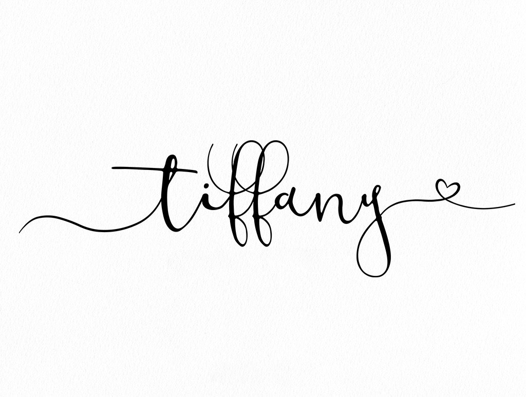 1024x773 Tiffany Cursive Sticker (1) 4 8 Giant Shoe Boxes