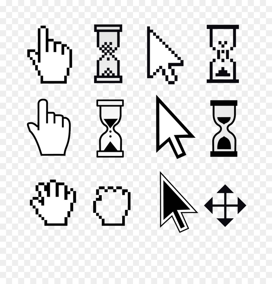 900x940 Cursor Computer Mouse Pointer Hand
