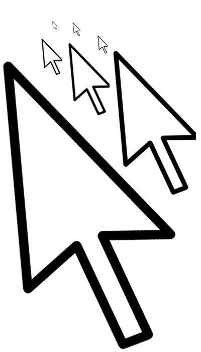 400x700 Mouse Cursors