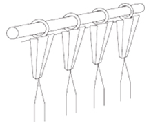 219x179 Curtain Headings