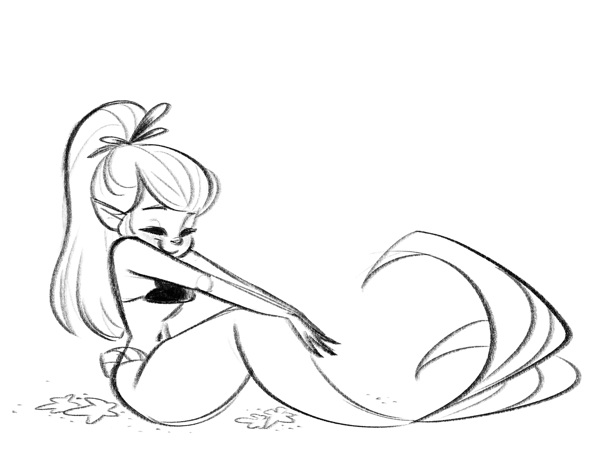 1191x896 Curve Vs Square In Tail, Straight Of Arm Vs Curves Of Body